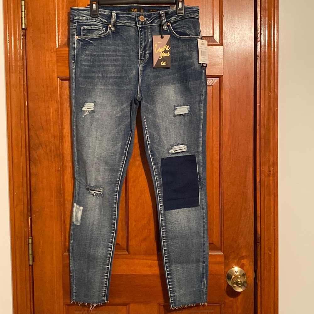 YMI Distressed Skinny Jeans